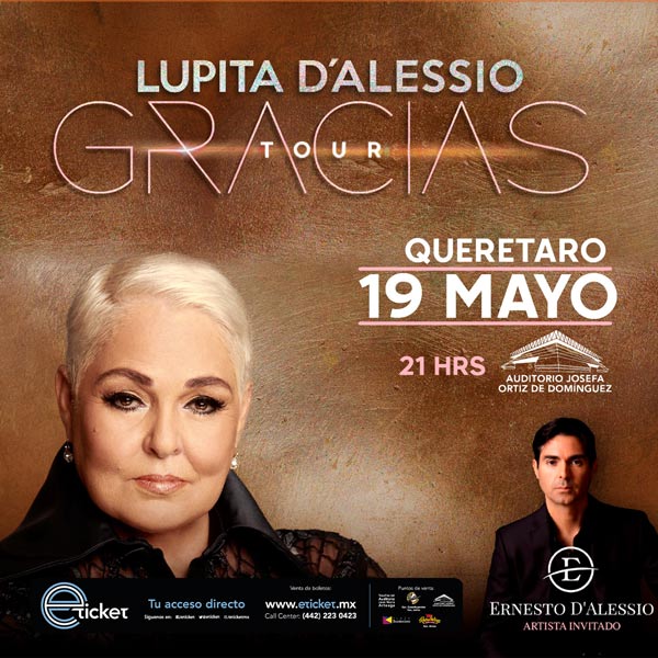 Lupita D Alessio Gracias Tour Auditorio Josefa Ortiz De Dom Nguez