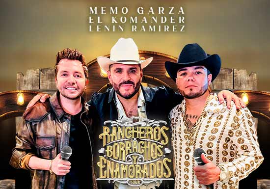 KOMANDER, MEMO GARZA Y LENIN RAMREZ