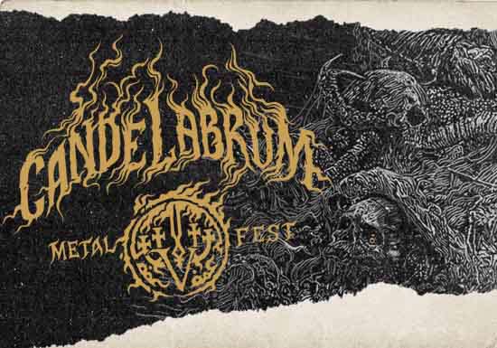 CANDELABRUM METAL FEST V