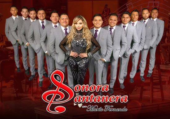 LA SONORA SANTANERA CON MARIA FERNANDA