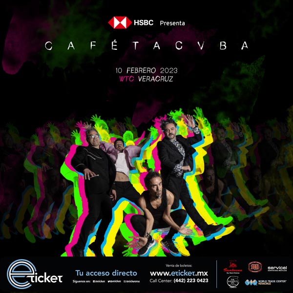 CAFÉ TACVBA World Trade Center Veracruz BOCA DEL RÍO Información del evento Compra tus