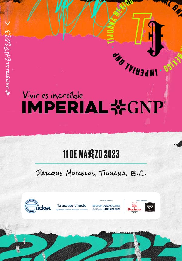 IMPERIAL GNP BLINK 182 GENERAL Parque Morelos TIJUANA