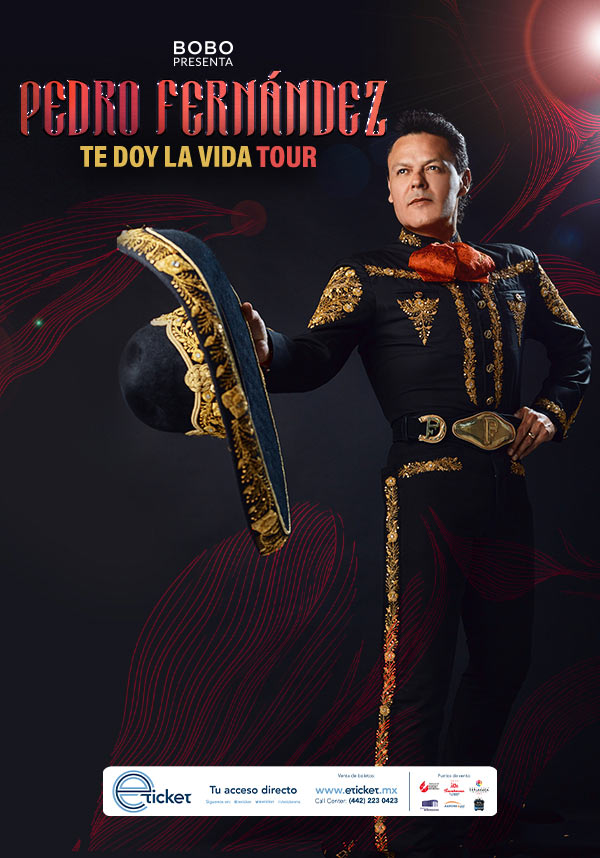 PEDRO FERNÁNDEZ TE DOY LA VIDA TOUR Auditorio GNP Seguros PUEBLA