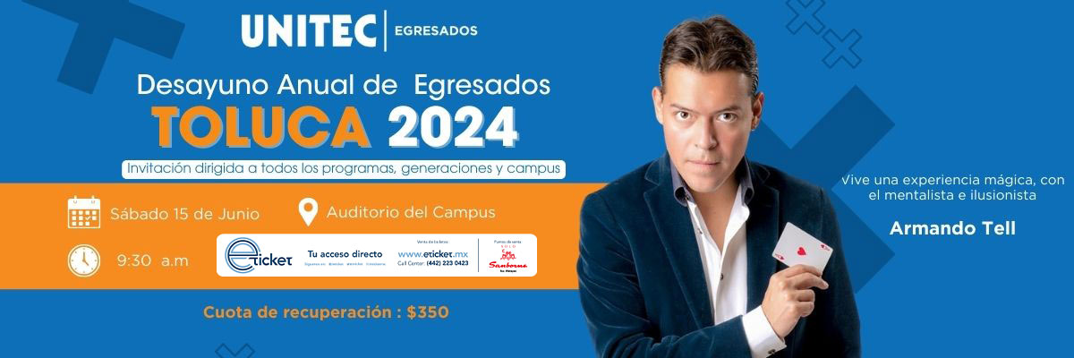 DESAYUNO EGRESADOS UNITEC TOLUCA 2024