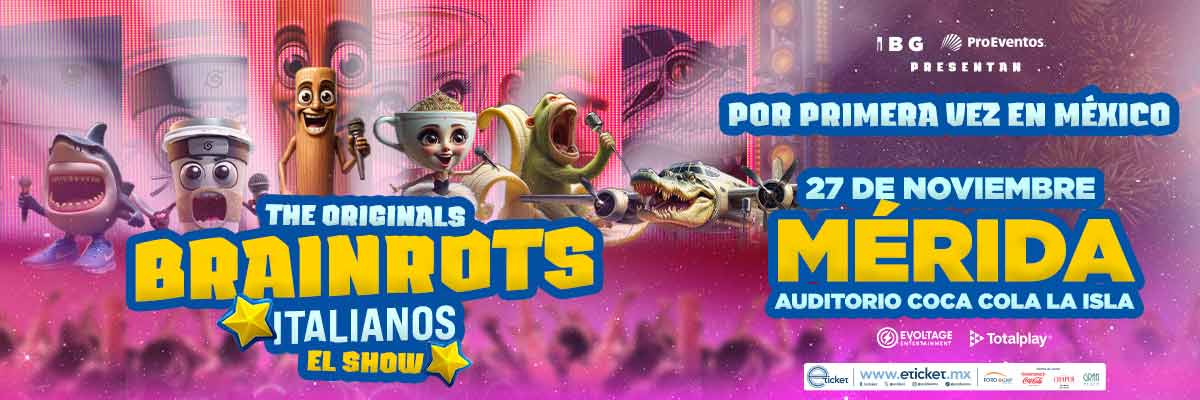 THE ORIGINALS BRAINROTS ITALIANOS EL SHOW - SUITES Y PALCOS