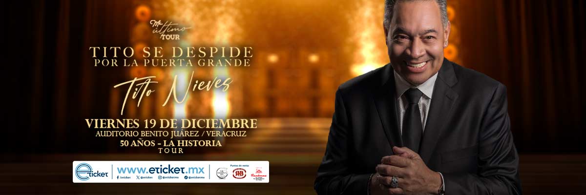 ULTIMO TOUR 50 AOS TITO NIEVES