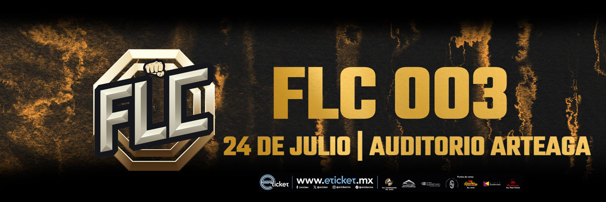 FIGHT LEAGUE CHAMPIONS 003 - LIGA ARTES MARCIALES MIXTAS