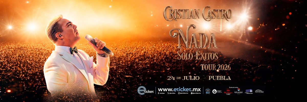 CRISTIAN CASTRO NADA SOLO �XITOS TOUR 2026
