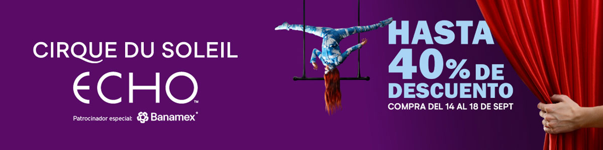 CIRQUE DU SOLEIL - HOME 50%