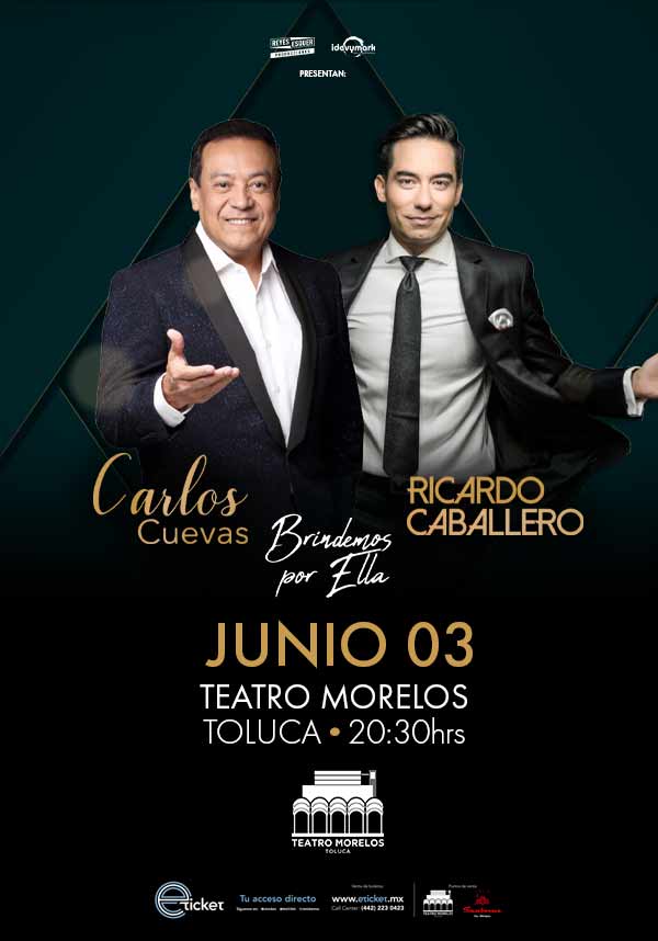 Próximos eventos en TOLUCA. Compra tus boletos en línea o en cualquiera de  nuestros puntos de venta autorizados. : Boletos, boletas y entradas en  eticket