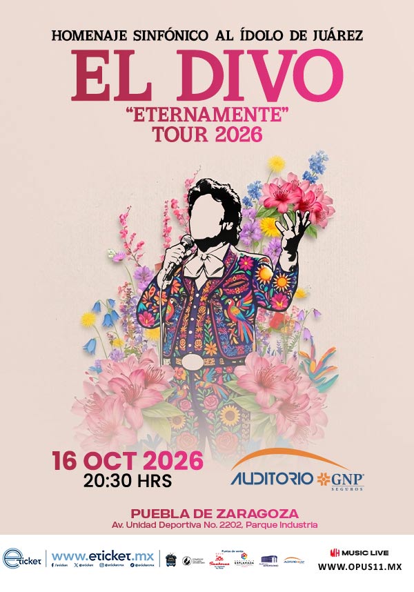 HOMENAJE SINFÓNICO AL ÍDOLO DE JUAREZ - EL DIVO ETERNAMENTE TOUR 2026