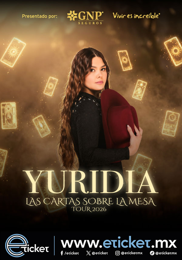 Imagen de la fuente — YURIDIA - LAS CARTAS SOBRE LA MESA TOUR