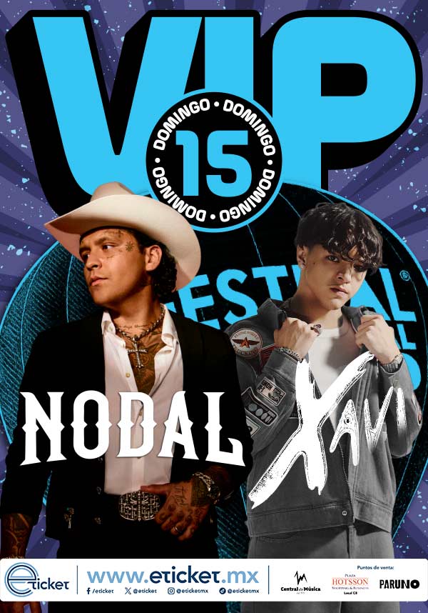 VIP Dom 15 Nov - Noche Magica con Globos Iluminados + Nodal y Xavi en Zona VIP