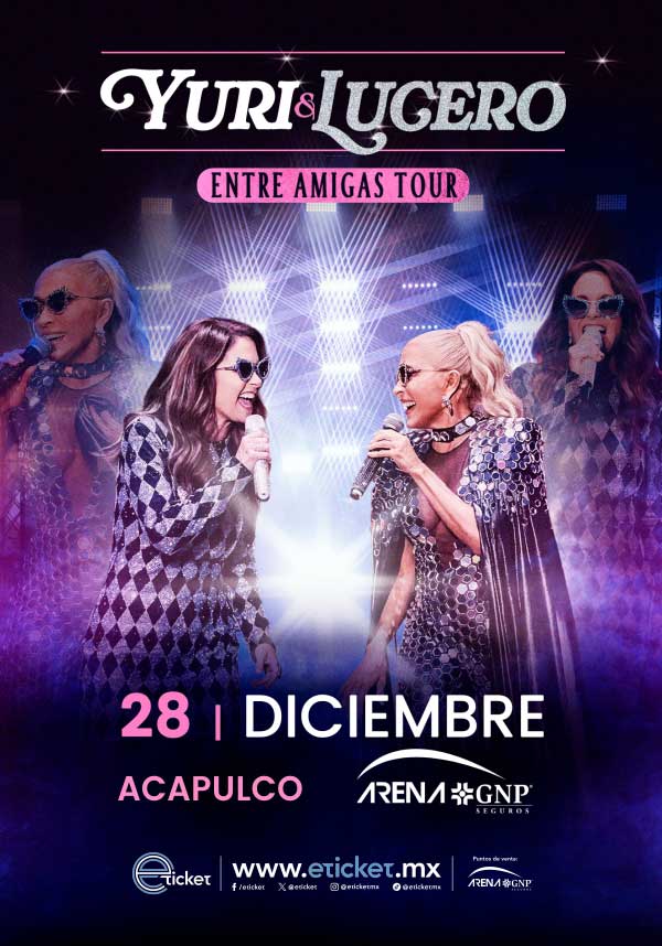 Imagem da fonte — ENTRE AMIGAS TOUR - YURI & LUCERO